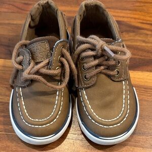Ocean Coast Brown Kids Moccasins